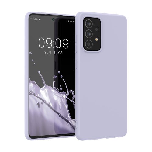 Etui do Samsunga Galaxy A52, Silikon, Niebieski, 54346.108