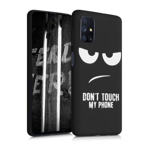 Etui do Samsunga Galaxy M51, Silikon, Czarny, 54375.01