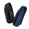 Zestaw 2 etui do Fitbit Inspire 2/Ace 3, Kwmobile, czarno-niebieski, silikon, 54017.02