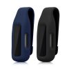 Zestaw 2 etui do Fitbit Inspire 2/Ace 3, Kwmobile, czarno-niebieski, silikon, 54017.02