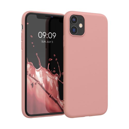 Etui do Apple iPhone 11, Silikon, Różowy, 49787.193