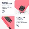 Etui do Samsunga Galaxy A12, Silikon, Różowy, 54048.103
