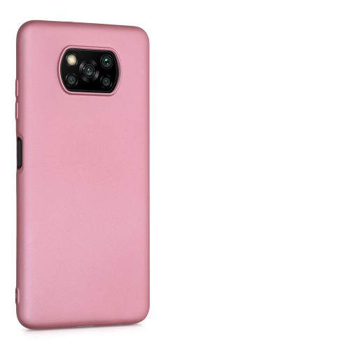 Etui do Xiaomi Poco X3 (NFC) / Poco X3 Pro, Silikon, Różowe Złoto, 53483.31