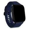 Zestaw 2 pasków do Xiaomi Amazfit GTS 2 Mini, silikon, czarny / niebieski, 54464.01