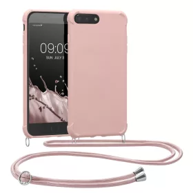   Etui do Apple iPhone 8 Plus / iPhone 7 Plus, Silikon, Różowy, 49916.154