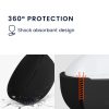 Etui na słuchawki Huawei FreeBuds 4i, Kwmobile, Czarne, Silikon, 54534.01