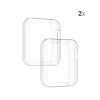 Zestaw 2 etui do zegarka Xiaomi Mi Watch Lite / Redmi, silikon, przezroczysty, 54528.01