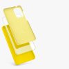 Etui do Samsunga Galaxy A52, Silikon, Żółty, 54347.165