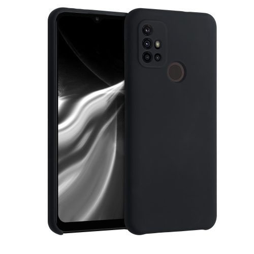 Etui do Motoroli Moto G30 / Moto G10, Silikon, Czarny, 54627.01