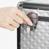 Pudełko na akcesoria do pielęgnacji konia Navaris, aluminium, srebro, 50875.03