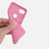 Etui do Google Pixel 3a, Silikon, Różowy, 47590.212