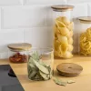 Zestaw 4 słoików do przechowywania Navaris z pokrywkami, 1400 ml, 1000 ml, 600 ml i 300 ml, 54691.02.04