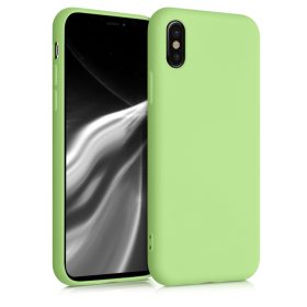   Etui do Apple iPhone X / iPhone XS, Silikon, Zielony, 49982.214