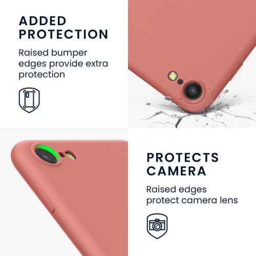 Etui do Apple iPhone 8 / iPhone 7 / iPhone SE 2, Silikon, Różowy, 49979.215