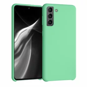   Etui do Samsunga Galaxy S21 Plus, Silikon, Zielone, 54066.147