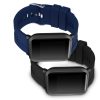 Zestaw 2 pasków do Xiaomi Amazfit Bip / Amazfit Bip Lite, kwmobile, silikon, niebieski / czarny, 54776.01