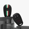 Etui na kluczyk samochodowy do Alfa Romeo - 3 przyciski, kwmobile, silikon, czarny, 53855.02