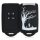 Etui na kluczyk samochodowy do Renault / Dacia - 4 przyciski - Keyless Go, kwmobile, silikon, czarno-biały, 49769.18