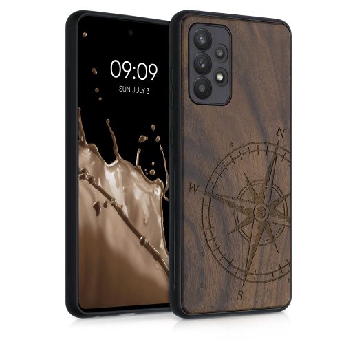 Etui do Samsung Galaxy A52 / Galaxy A52 5G / Galaxy A52s 5G, Drewno, Brąz, 54354.02