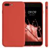 Etui do iPhone'a 8 Plus / iPhone'a 7 Plus, Silikon, Czerwone, 49981.218