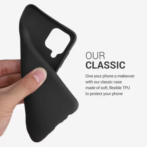 Etui do Samsunga Galaxy M12, Silikon, Czarny, 55077.47