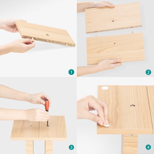 Drapak dla kotów Navaris, Brązowy, Karton, 55125.01