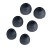 Zestaw 6 wymiennych końcówek do słuchawek Sony MDR-EX750BT/WI-1000X/WI-H700, Kwmobile, Szary, Silikon, 55135.22