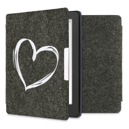 Pokrowiec na Kobo Aura H2O Edition 2, tekstylny, szary, kwmobile, 49111.04