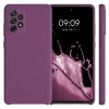 Etui do Samsunga Galaxy A72, Silikon, Fioletowy, 54359.197