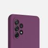 Etui do Samsunga Galaxy A72, Silikon, Fioletowy, 54359.197