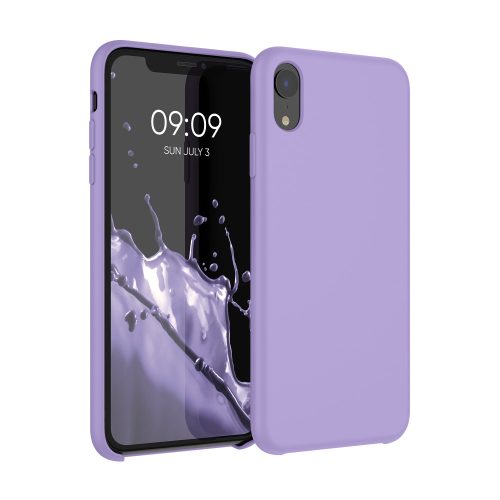 Etui do iPhone'a XR, Silikon, Fioletowy, 45910.222