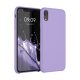Etui do iPhone'a XR, Silikon, Fioletowy, 45910.222