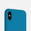Etui do iPhone'a X / iPhone'a XS, Silikon, Niebieski, 46313.224