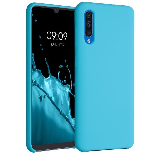 Etui do Samsunga Galaxy A50, Silikon, Niebieski, 48715.223