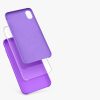 Etui do iPhone'a XR, Silikon, Fioletowy, 45910.221