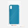 Etui do iPhone'a X / iPhone'a XS, Silikon, Niebieski, 42495.224