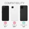 Etui do Google Pixel 4a 5G, silikonowe, fioletowe, 53932.222
