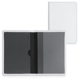   Okładka na dokumenty samochodowe, Kwmobile, Biała, Skóra ekologiczna, 50103.02