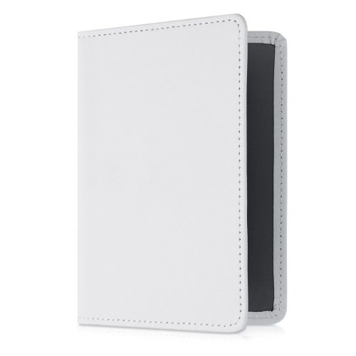 Okładka na dokumenty samochodowe, Kwmobile, Biała, Skóra ekologiczna, 50103.02