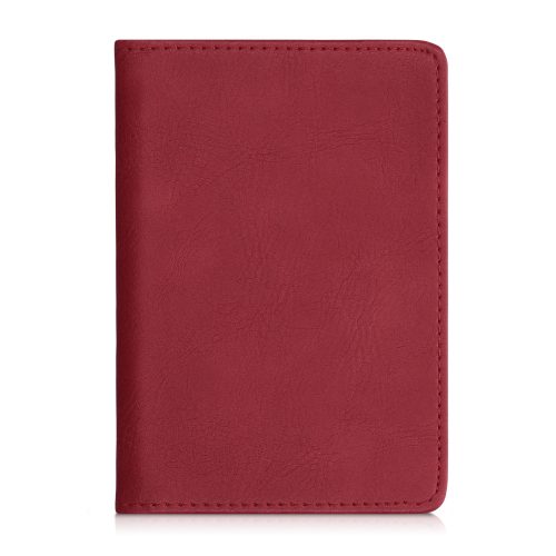 Okładka na dokumenty samochodowe, Kwmobile, Czerwona, Skóra ekologiczna, 50103.09