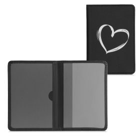   Okładka na dokumenty samochodowe, Kwmobile, Czarno-Biała, Skóra Ekologiczna, 50104.22