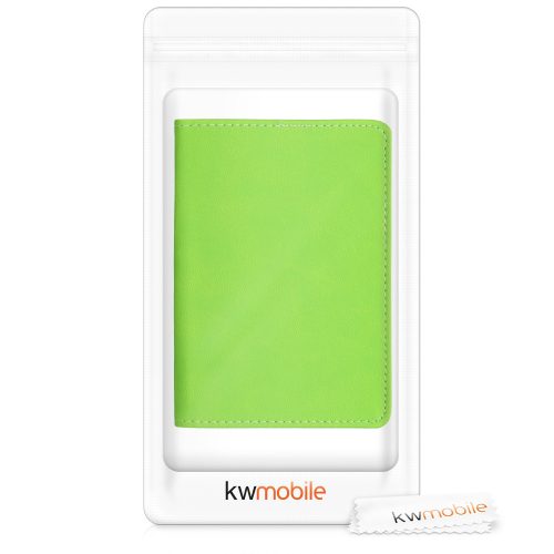 Okładka na dokumenty samochodowe, Kwmobile, Zielona, Skóra ekologiczna, 50103.07