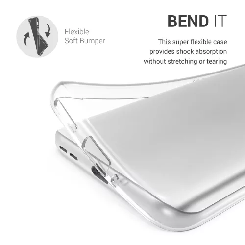 Etui do Asus Zenfone 8, Silikon, Przezroczysty, 55258.03