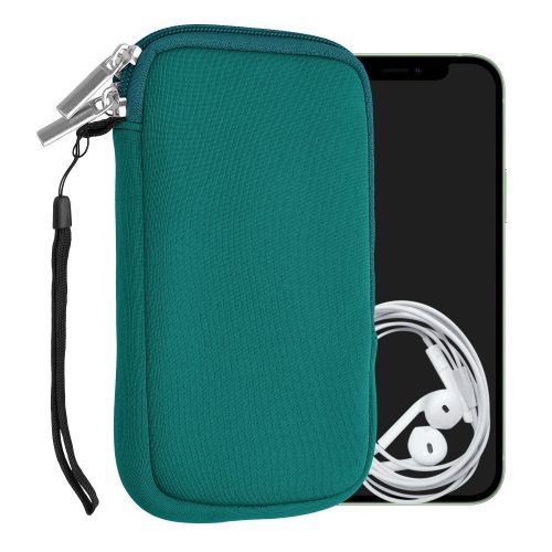 Uniwersalne etui na telefon L - 6,5", Neopren, Zielony, 46188.3.78
