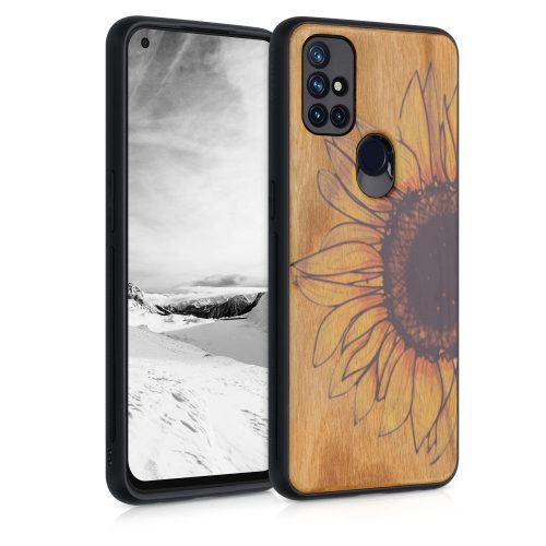 Etui do OnePlus Nord N10 5G, drewno, wielokolorowe, 54718.02