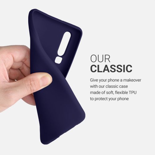 Etui do Huawei P30, Silikon, Niebieski, 47410.182