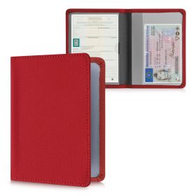   Okładka na dokumenty samochodowe, Kwmobile, Czerwona, Neopren, 55381.09