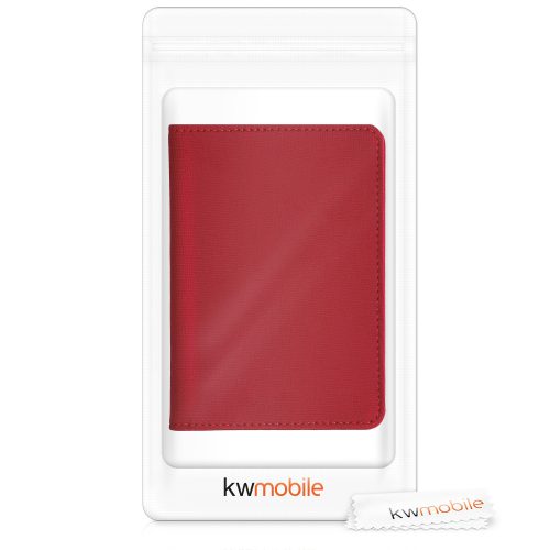 Okładka na dokumenty samochodowe, Kwmobile, Czerwona, Neopren, 55381.09