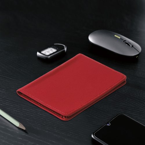 Okładka na dokumenty samochodowe, Kwmobile, Czerwona, Neopren, 55381.09