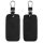Etui na kluczyki do samochodu Renault / Dacia - 4 przyciski - Keyless Go, kwmobile, Skóra ekologiczna, Czarny, 48563.01